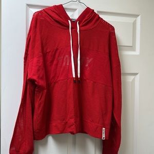 TOMMY HILFIGER. NWT. Women’s mesh block hoodie